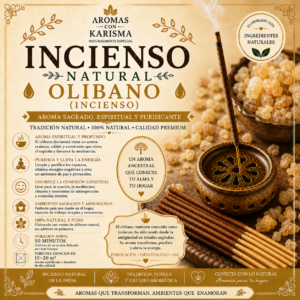 INCIENSO NATURAL INDIA- OLIBANO(INCIENSO) (10 varitas)